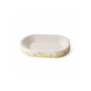 Oval Corrugated Cat Scratcher