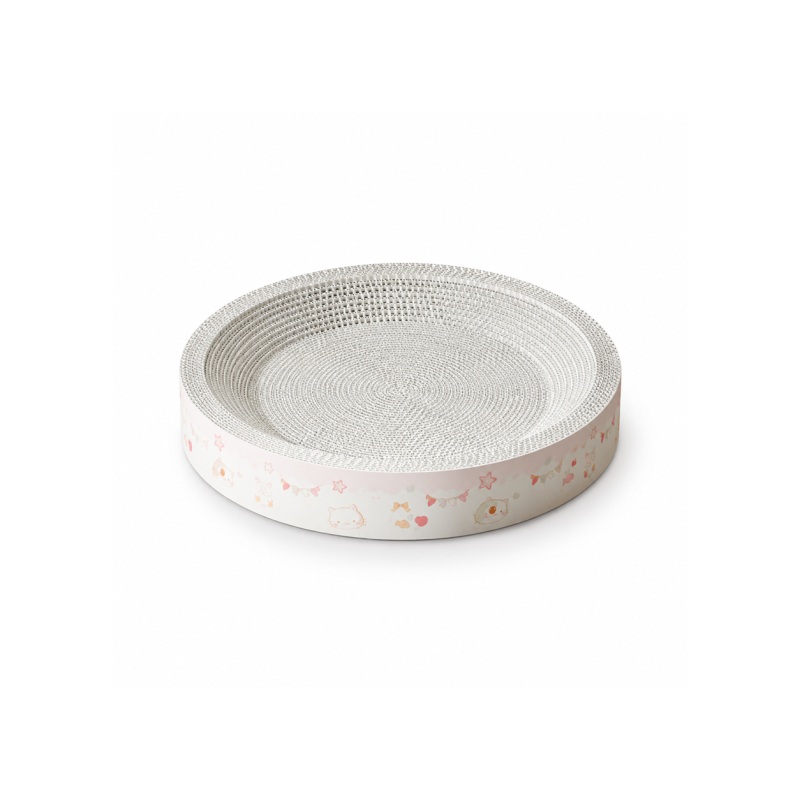 Round Corrugated Cat Scratcher