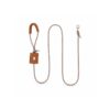 Rope Dog Leash with Waste Bag Holder