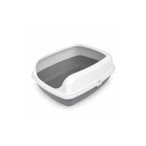 Oval High-Sided Cat Litter Box