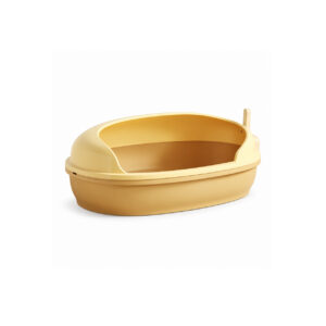 Oval Two-Piece Cat Litter Box