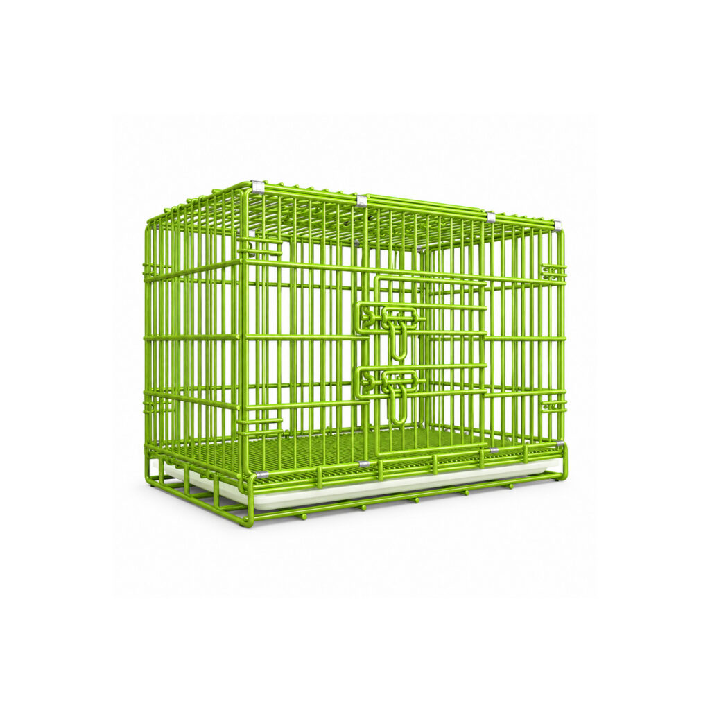 52 cm Green Wire Pet Crate