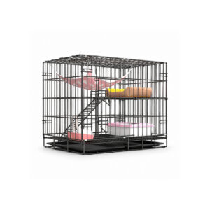 58.5 cm Two-Level Cat Cage