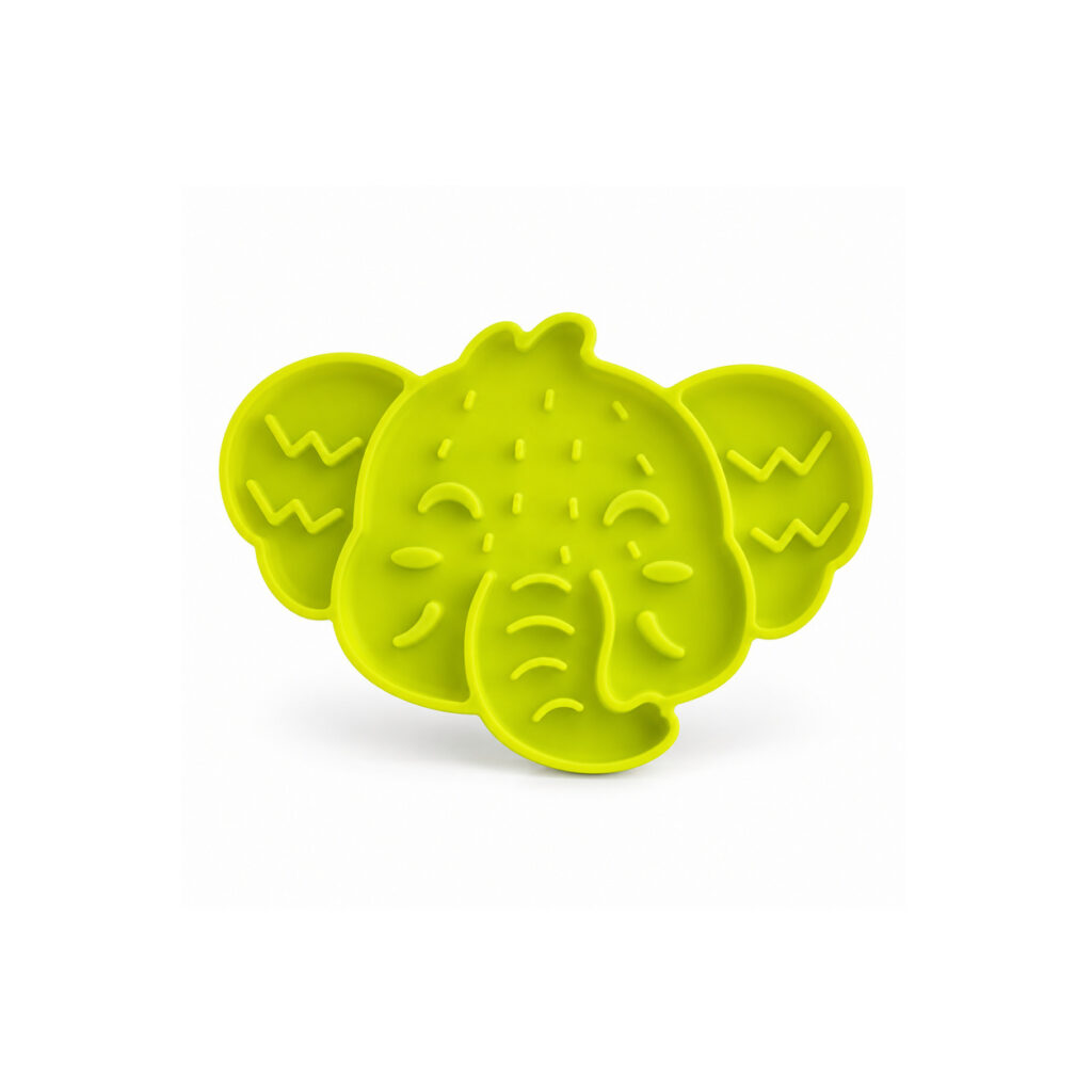 Elephant-Shaped Pet Slow-Feeding Mat