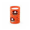 Orange Two-Level Felt Cat Barrel