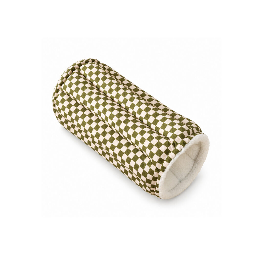 Checkered Cat Tunnel Cushion