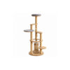 Open-Frame Wooden Cat Tree K02