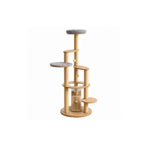 Open-Frame Wooden Cat Tree K02
