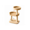 Khaki Three-Level Cat Tree F01