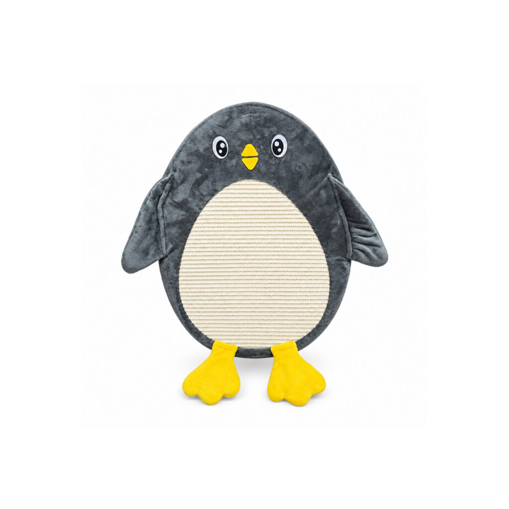 Penguin-Shaped Cat Scratching Board