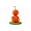 Orange Gourd Cat Scratching Post
