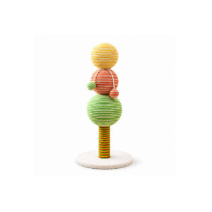 Stacked Fruit Cat Scratching Post