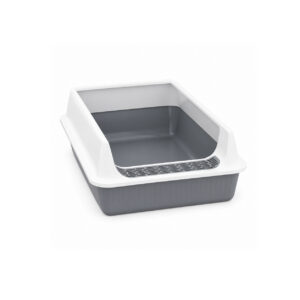 Medium Two-Tone Cat Litter Box with Scoop