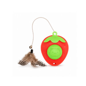 Catnip Ball Toy with Feather and Bell
