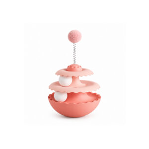 Wobbling Flower Cat Track Toy