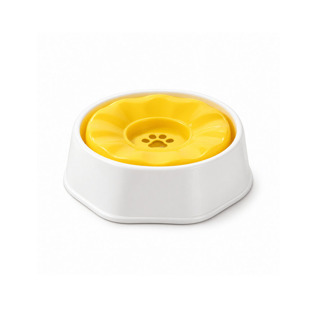 Paw-Shaped Floating Water Bowl