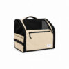 Brown Pet Carrier Bag with Side Pockets