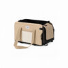 Brown Shoulder Pet Carrier with Side Window