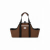 Brown Open-Top Pet Tote Carrier