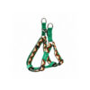 Green Pattern Dog Harness