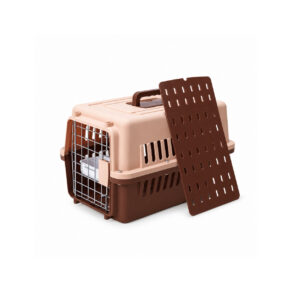 Hard-Sided Pet Carrier with Floor Grid